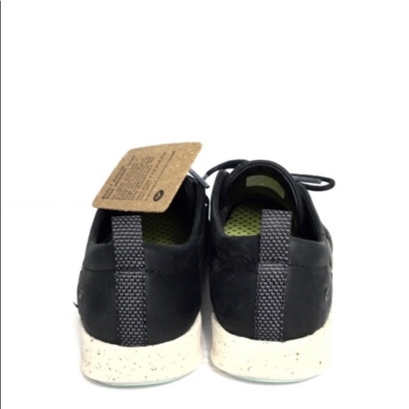 NWT Superfeet Birch Black Leather Casual Career Sneakers Shoes 6 - Picture 5 of 10